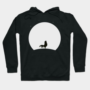 Midnight rooster Hoodie